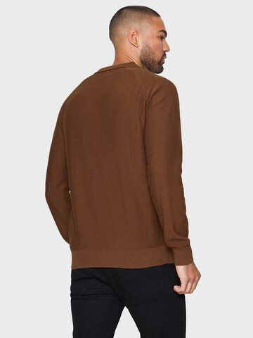 Threadbare Sweater 'Thorton' in Brown