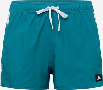 ADIDAS SPORTSWEAR Sportbadehose '3-Stripes Clx Very-Short-' in Blau: predná strana