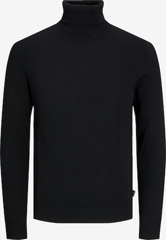 JACK & JONES Pullover 'Emil Knit' in Schwarz: Vorderseite