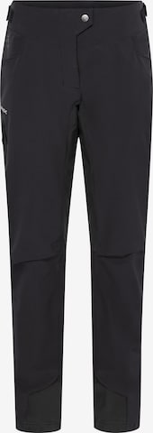 VAUDE Regular Outdoor trousers 'Qimsa' in Black: front