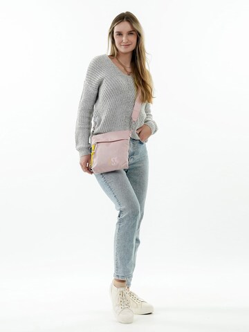 Borsa a tracolla di Suri Frey in rosa