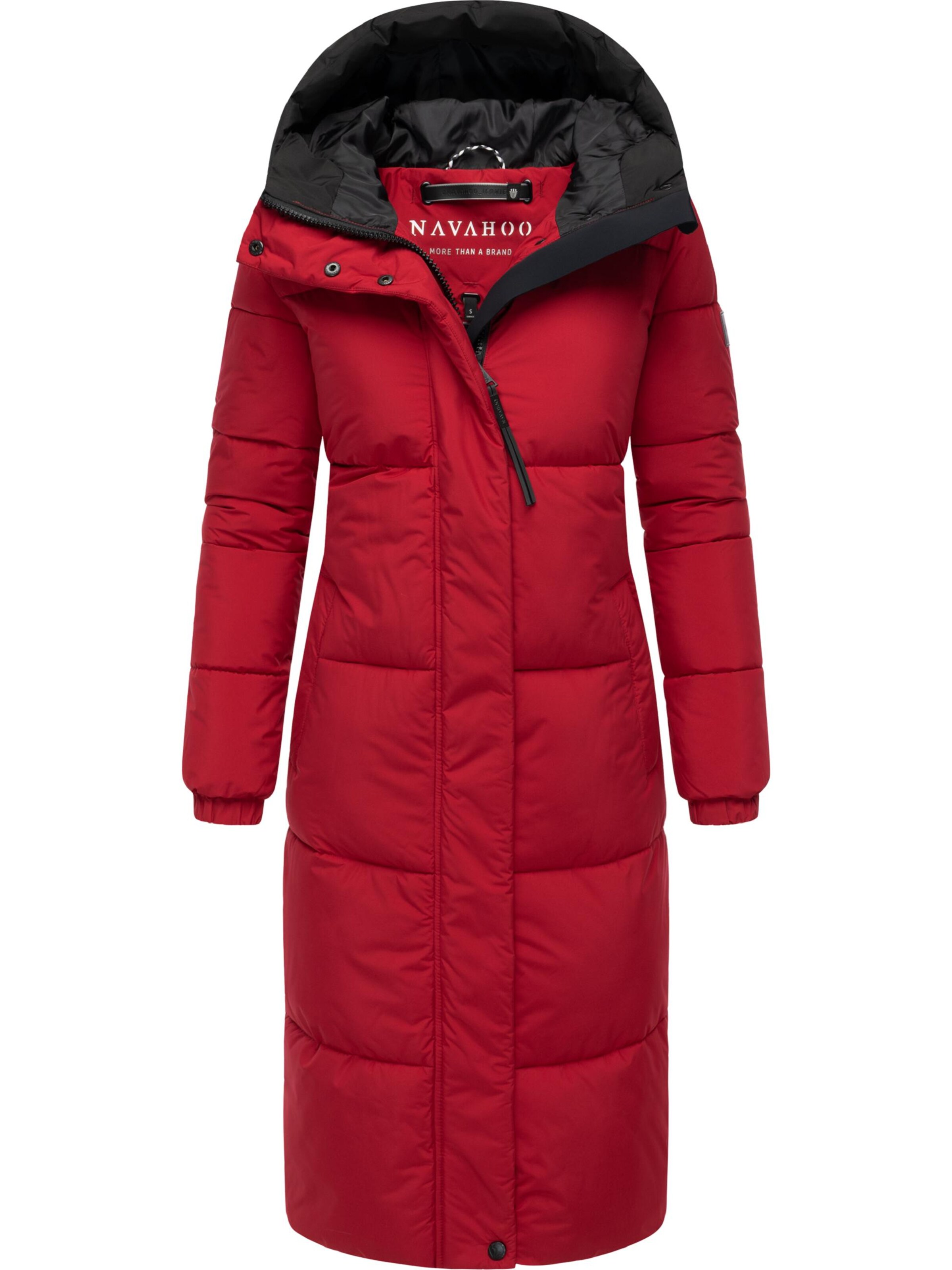 NAVAHOO Mantel 'Taublüte XIV' in Rot