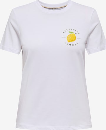 ONLY Koszulka 'ONLKITA' w kolorze biały: przód