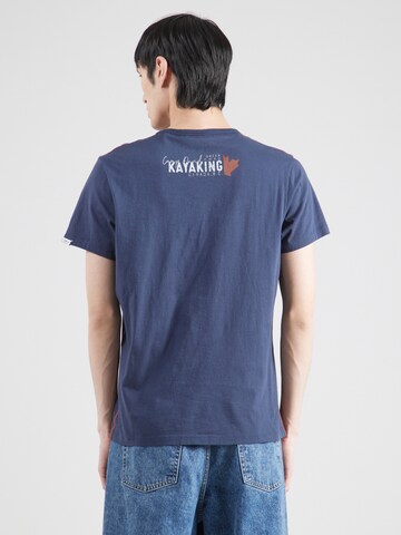 CAMP DAVID T-Shirt in Blau