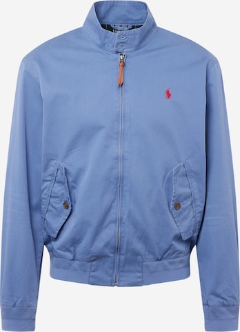 Polo Ralph Lauren Přechodná bunda – modrá: přední strana