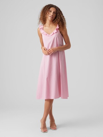 VERO MODA Kleid 'Kelly' in Pink