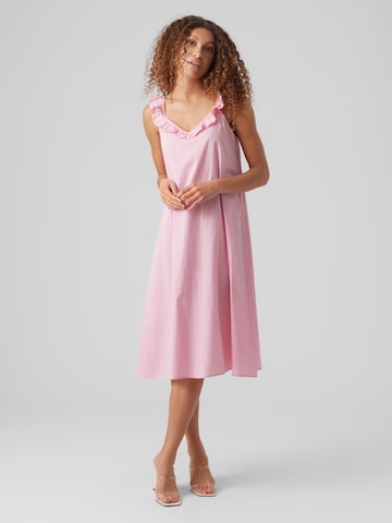 VERO MODA Платье 'Kelly' в Ярко-розовый