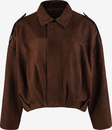 trueprodigy Välikausitakki ' Naeko ' värissä ruskea: etupuoli