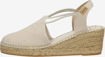 Sandales 'Tremp' Toni Pons en beige : devant