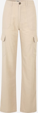 Only Tall Regular Cargobroek 'MALFY-CARO' in Beige: voorkant