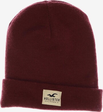 HOLLISTER Hat & Cap in One size in Red: front