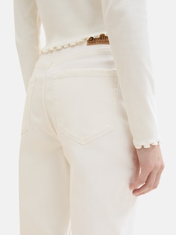 TOM TAILOR DENIM Loose fit Jeans in White
