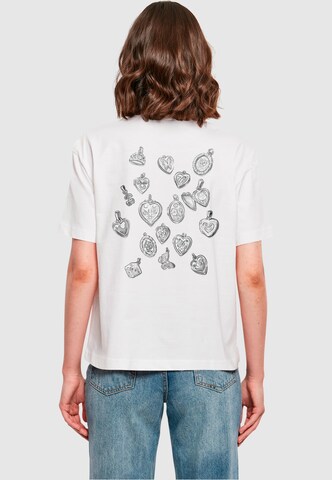 Maglietta 'Lock It' di Mister Tee in bianco: frontale