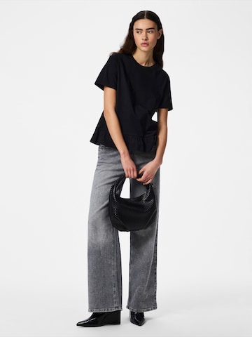 juoda PIECES Marškinėliai 'PCDISSO'