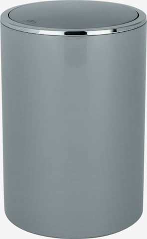 Wenko Schwingdeckeleimer 'Inca' in Grau: Vorderseite
