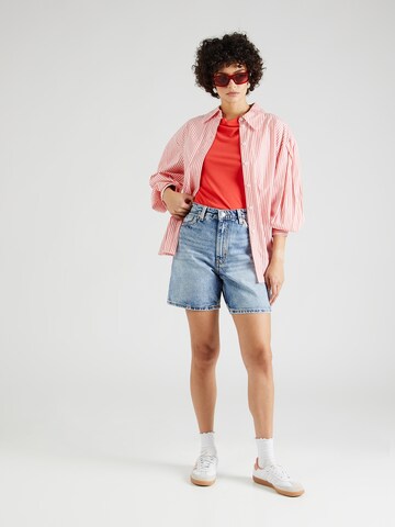 Monki Loosefit Shorts in Blau