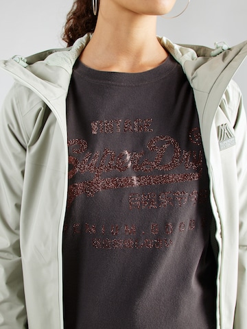 pelēks Superdry T-Krekls