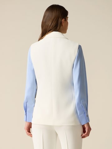 Gilet oltre en blanc