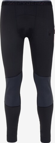 Spyder Skinny Παντελόνι φόρμας σε μαύρο: μπροστά