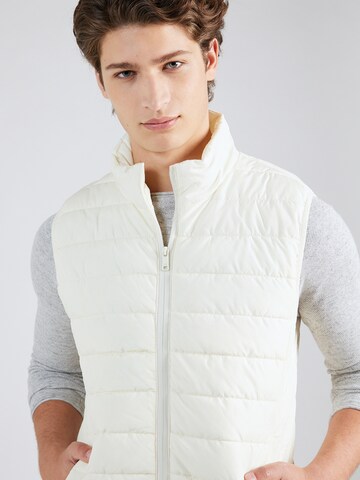 Gilet 'BRON' di Only & Sons in bianco