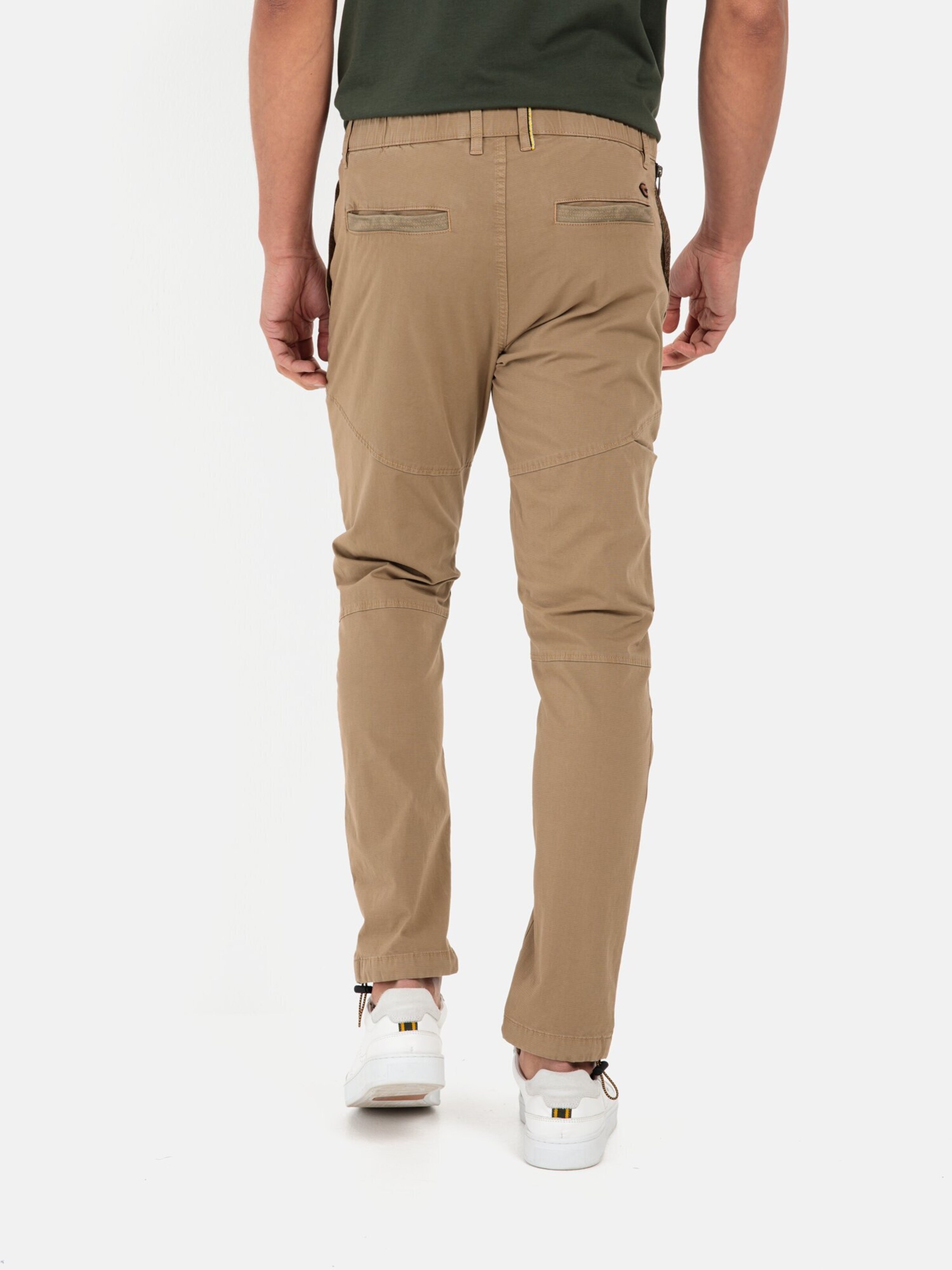 Camel Active Herren Chino Hose „Toronto“ – Tapered Fit, Stretch-Baumwollmix, Cord-Optik, Bequem Und Bügelfrei