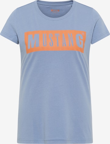 MUSTANG Shirt in Blue: front