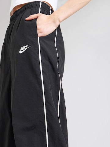 Nike Sportswear Tapered Παντελόνι 'SPEED' σε μαύρο