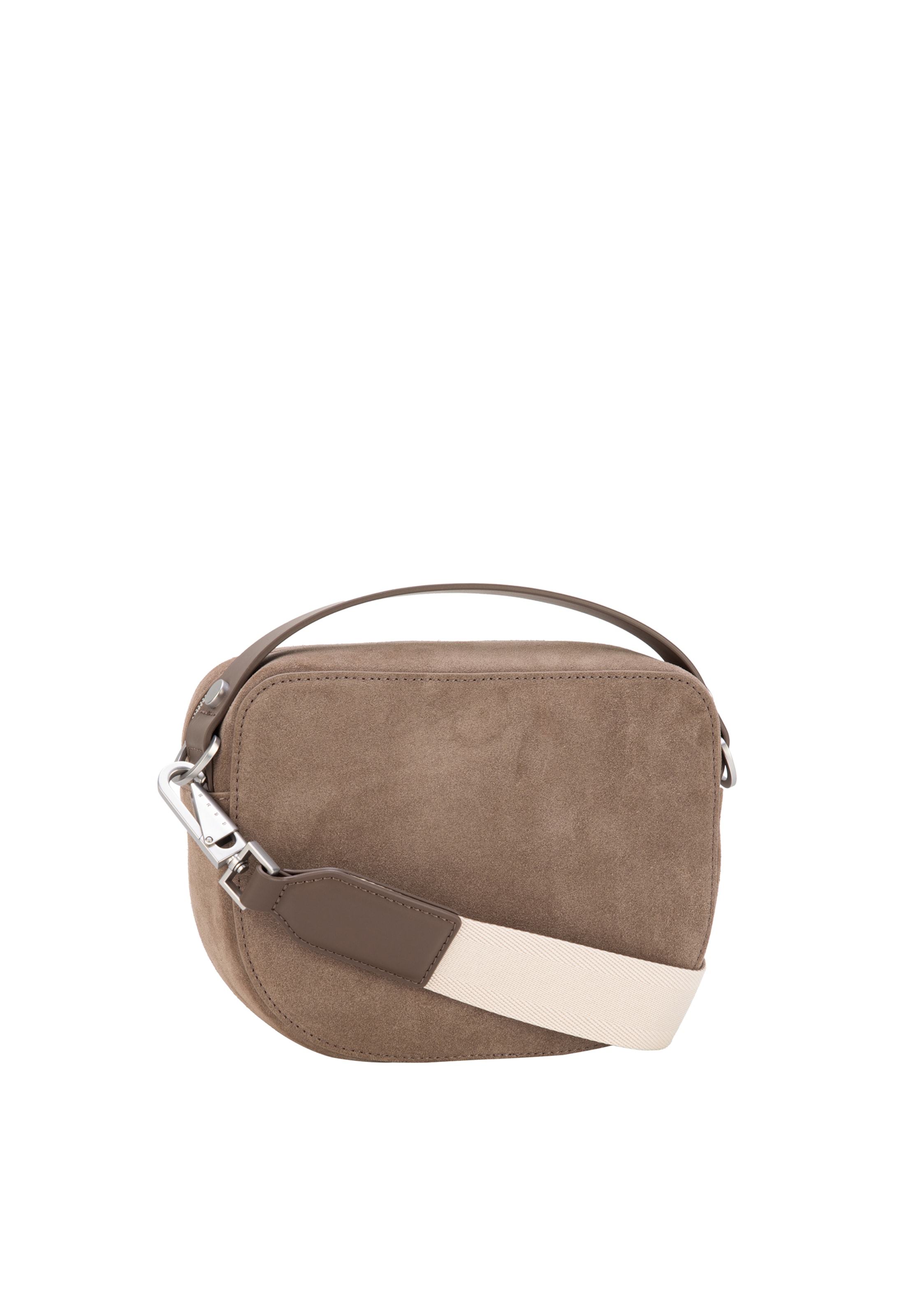 BREE Schoudertas 'The Icons Cube' in Grijs