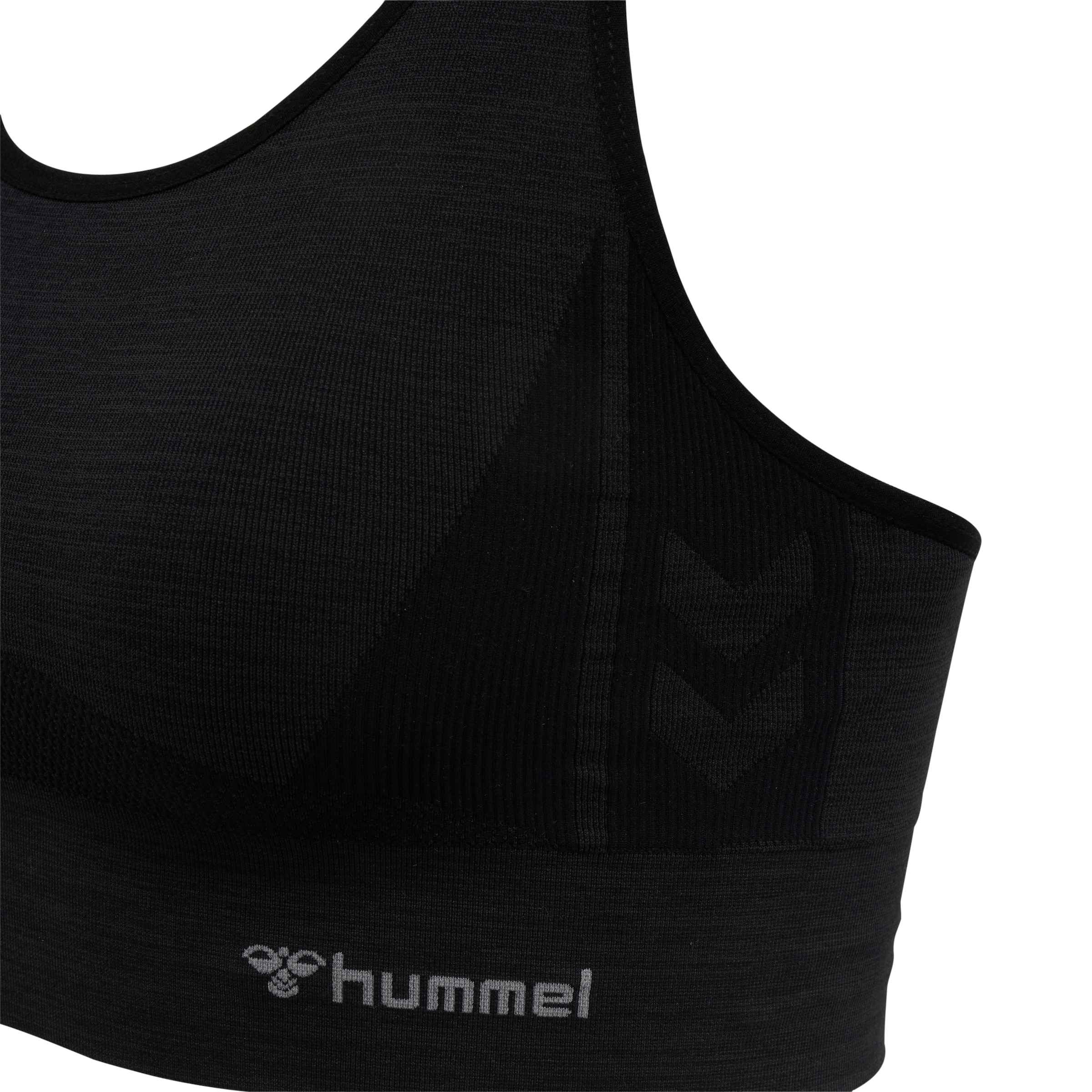 Bustino Top sportivo di Hummel in nero