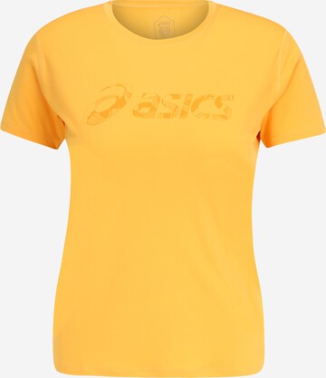 ASICS Performance Shirt in Yellow: front