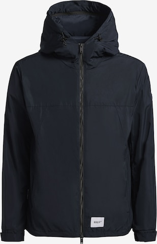 khujo Přechodná bunda 'Taikoo' – modrá: přední strana