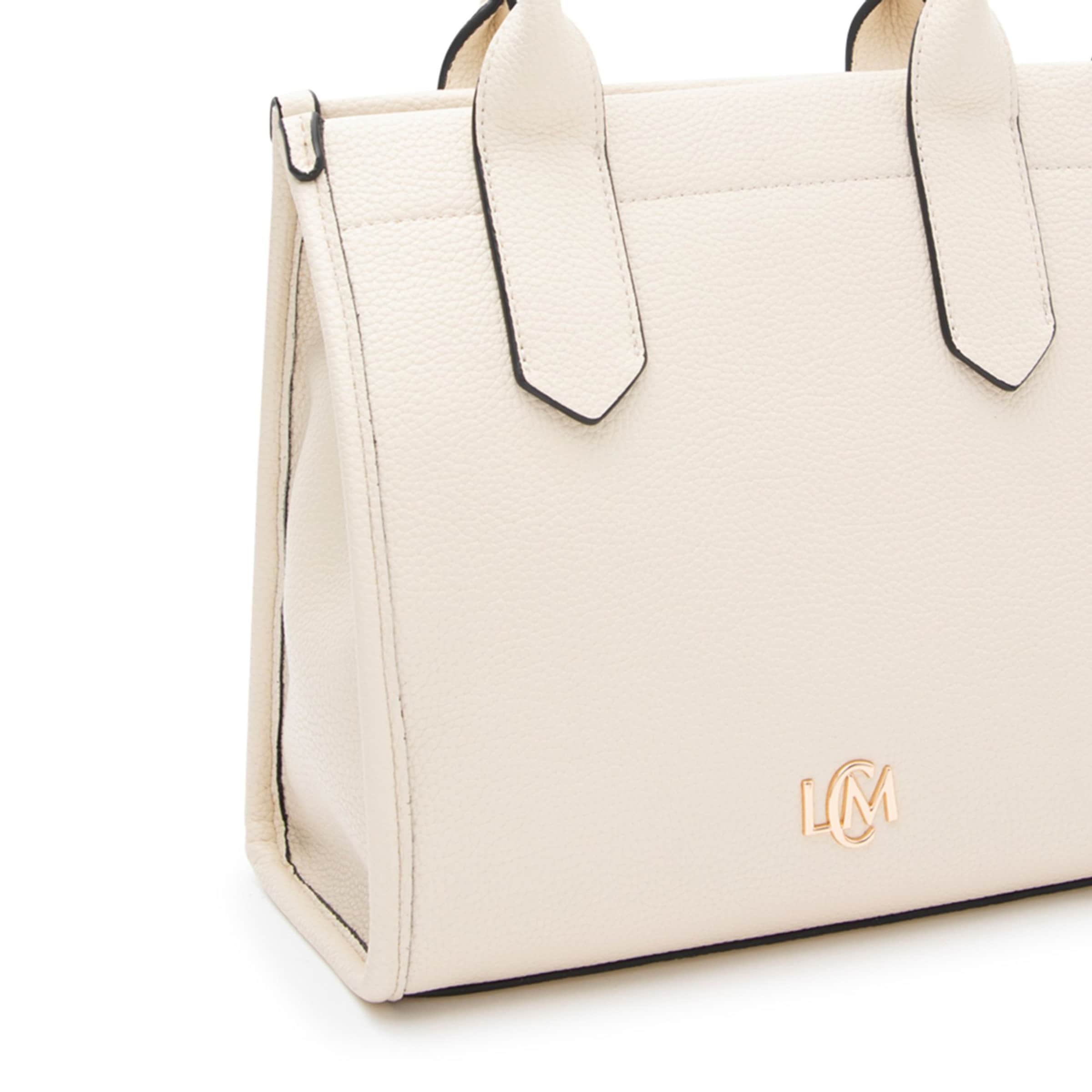 L.CREDI Handtasche 'Phemia' in Beige