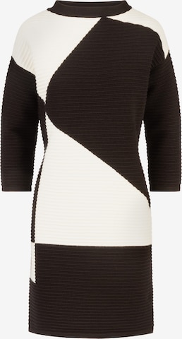 APART Knitted dress in Mixed colors: front