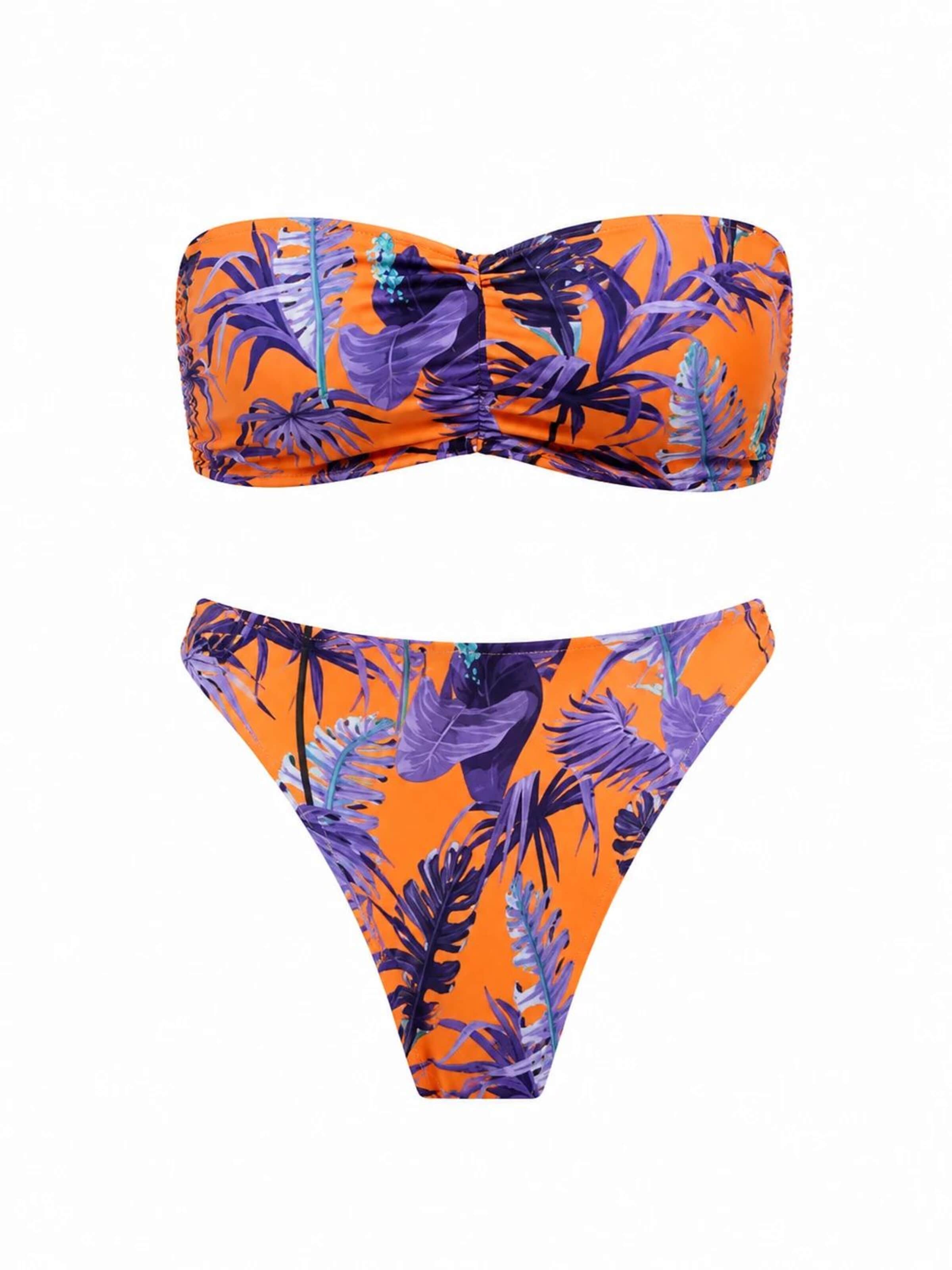 Fascia Bikini 'Nurul bikini' di Hobo Sapiens in arancione: frontale
