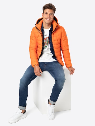 Superdry Демисезонная куртка 'Fuji' в Оранжевый