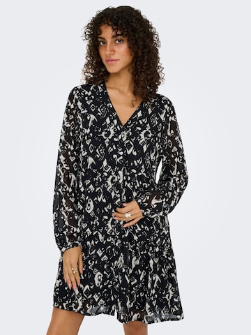 Abito camicia 'ONLStar' di ONLY in nero: frontale