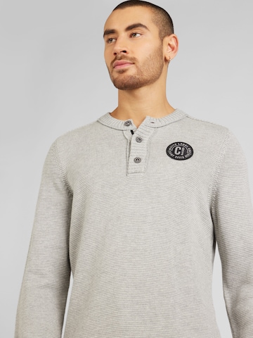 CAMP DAVID Pullover in Grau