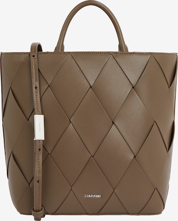 Calvin Klein Kabelka - Hnedá: predná strana