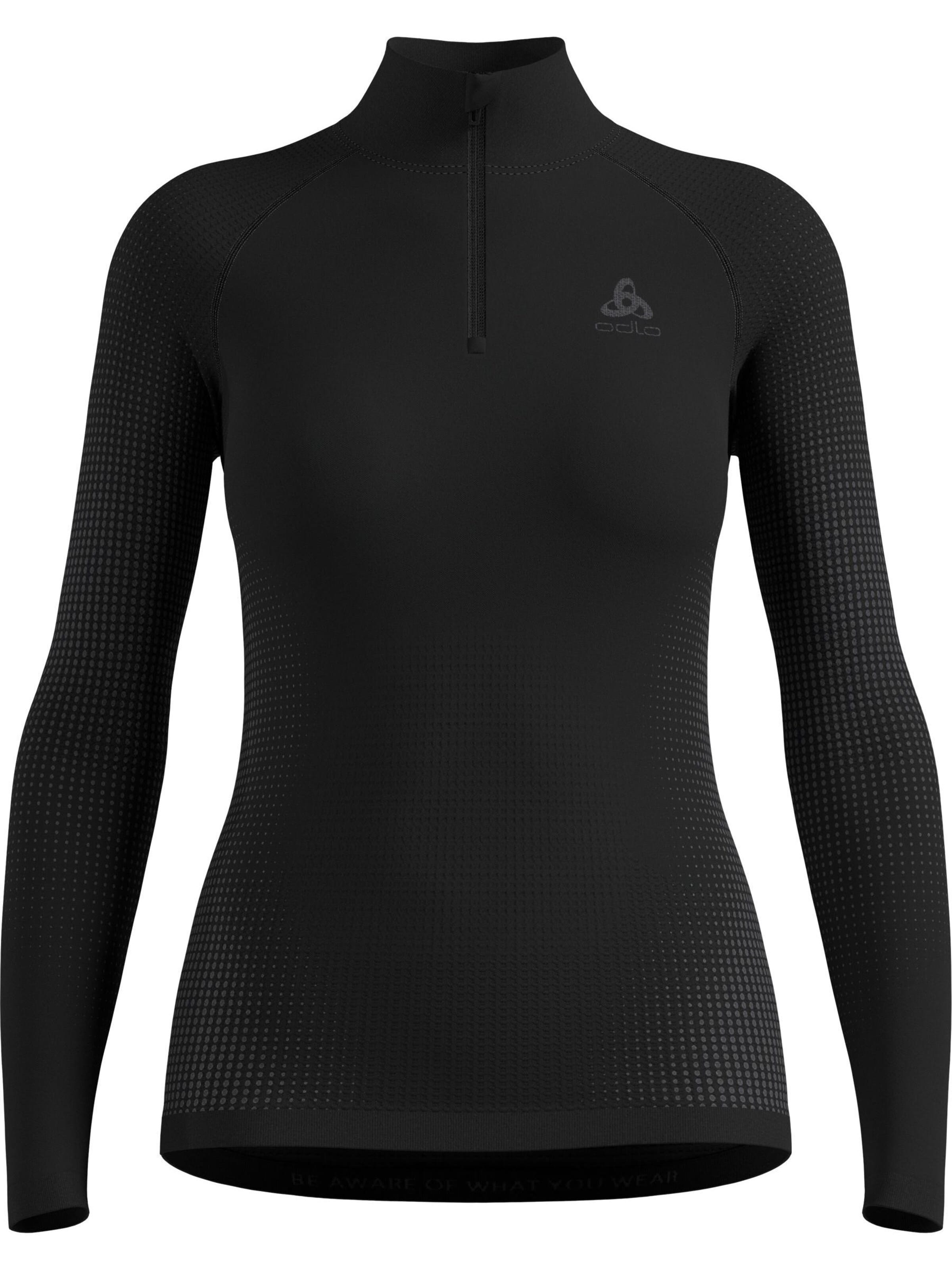 Base layer 'PERFORMANCE WARM ECO' di ODLO in grigio: frontale