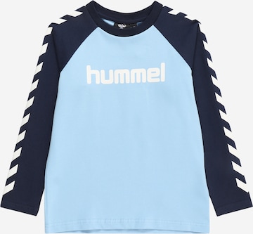HummelTehnička sportska majica - plava boja: prednji dio