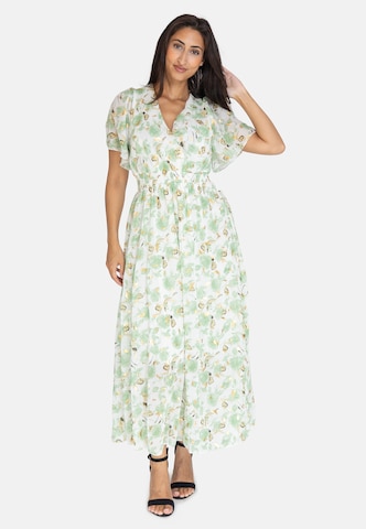 Elara Zomerjurk in Wit: voorkant