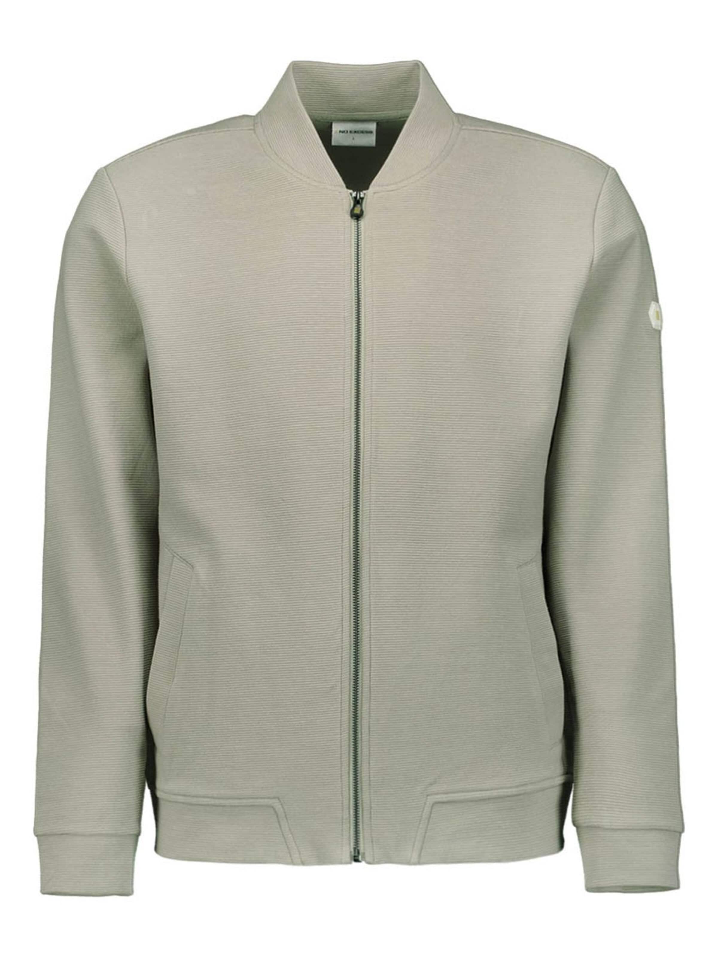 Vestes en maille No Excess en gris : devant