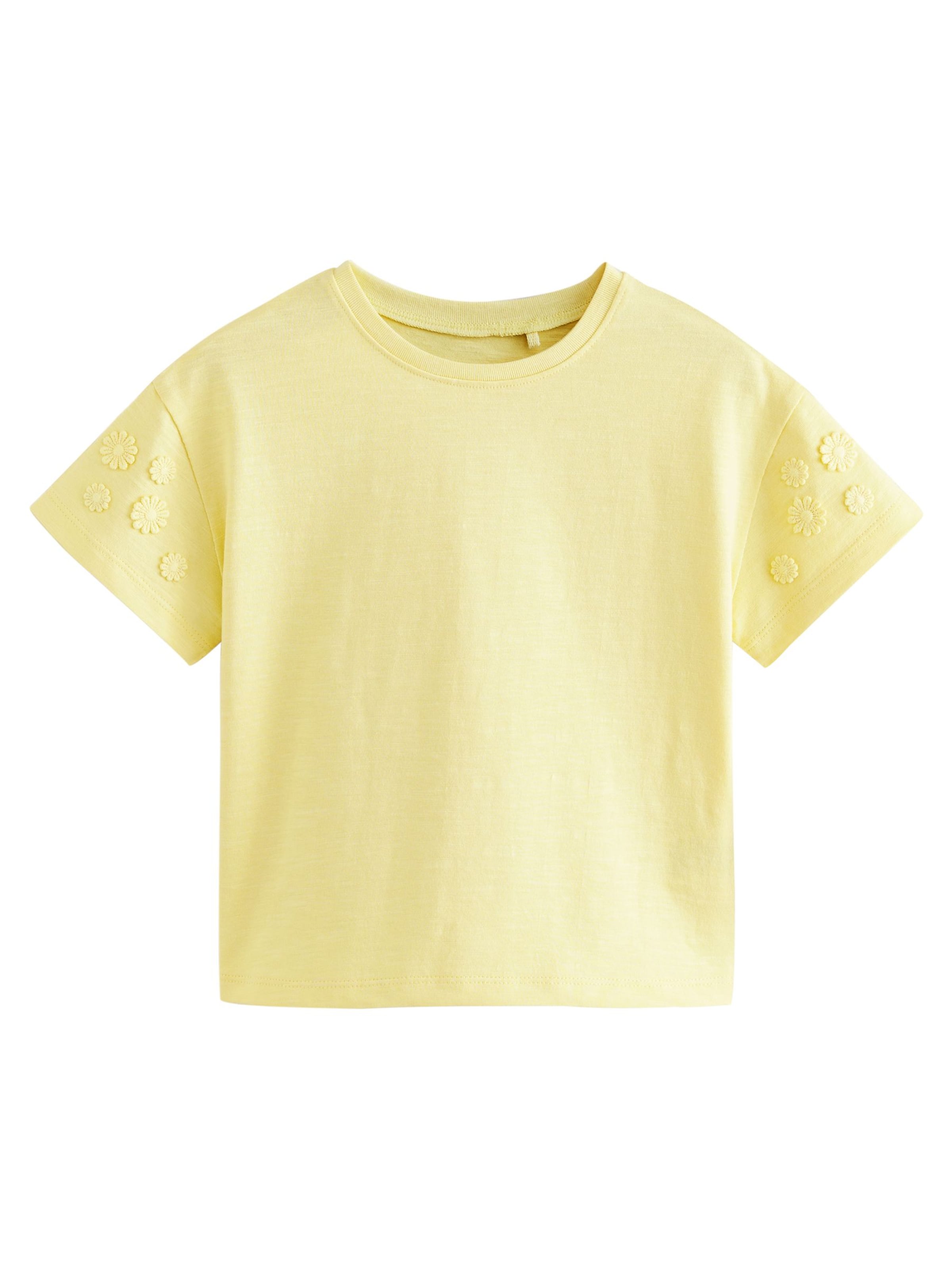 Next Shirt in Yellow: front