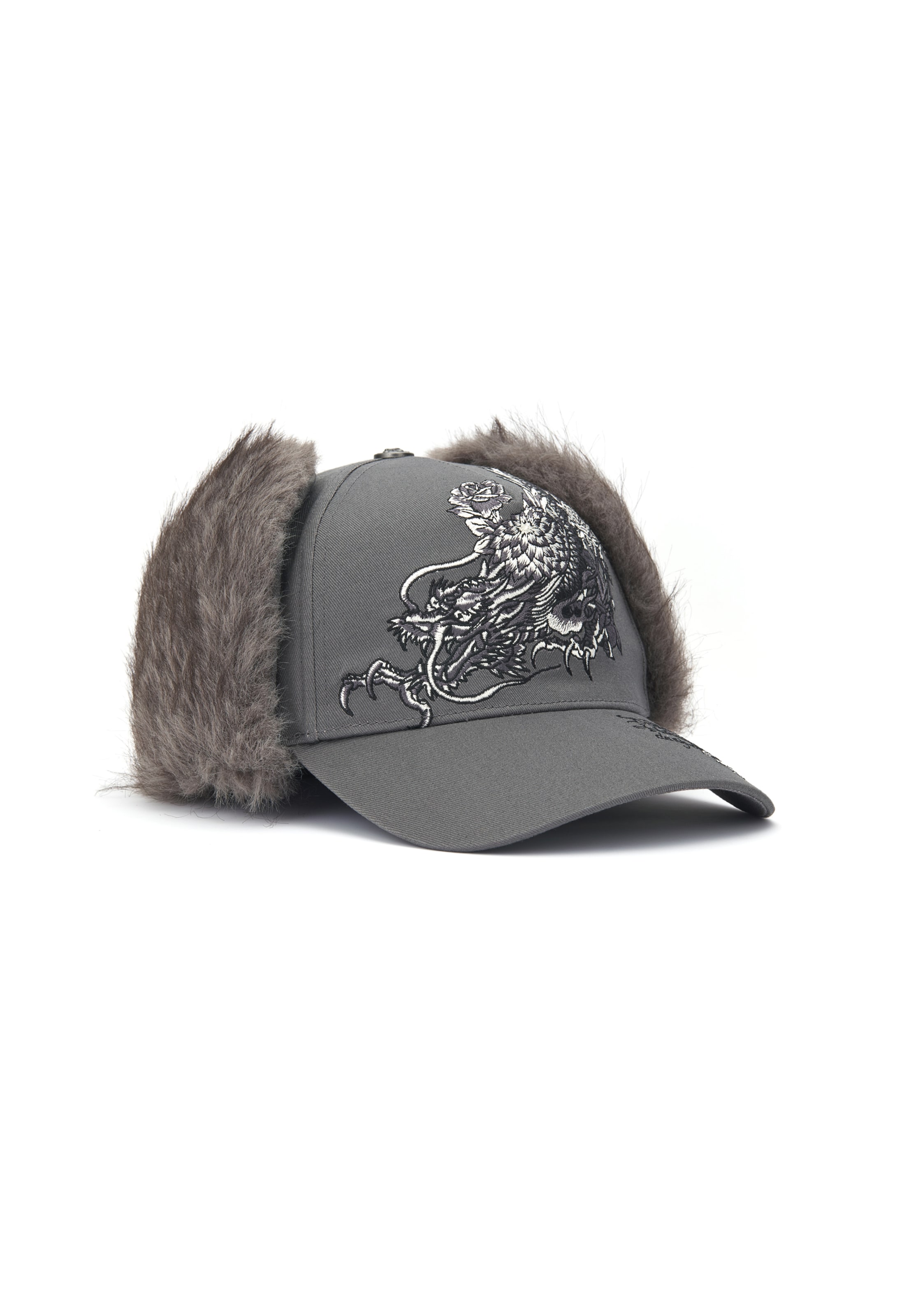Ed Hardy Hætte i grå
