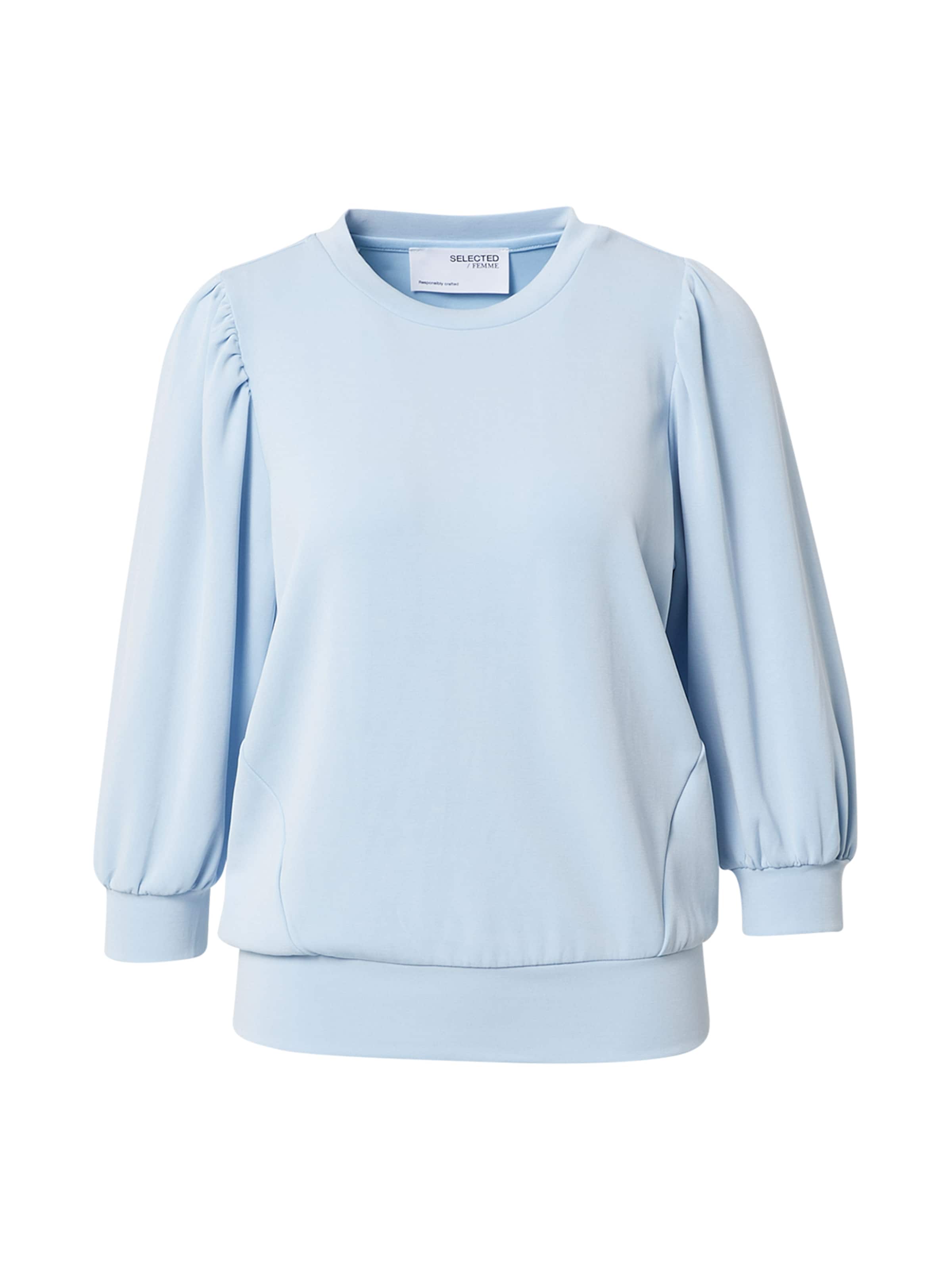 SELECTED Sweatshirt 'Tenny' in Blue: front