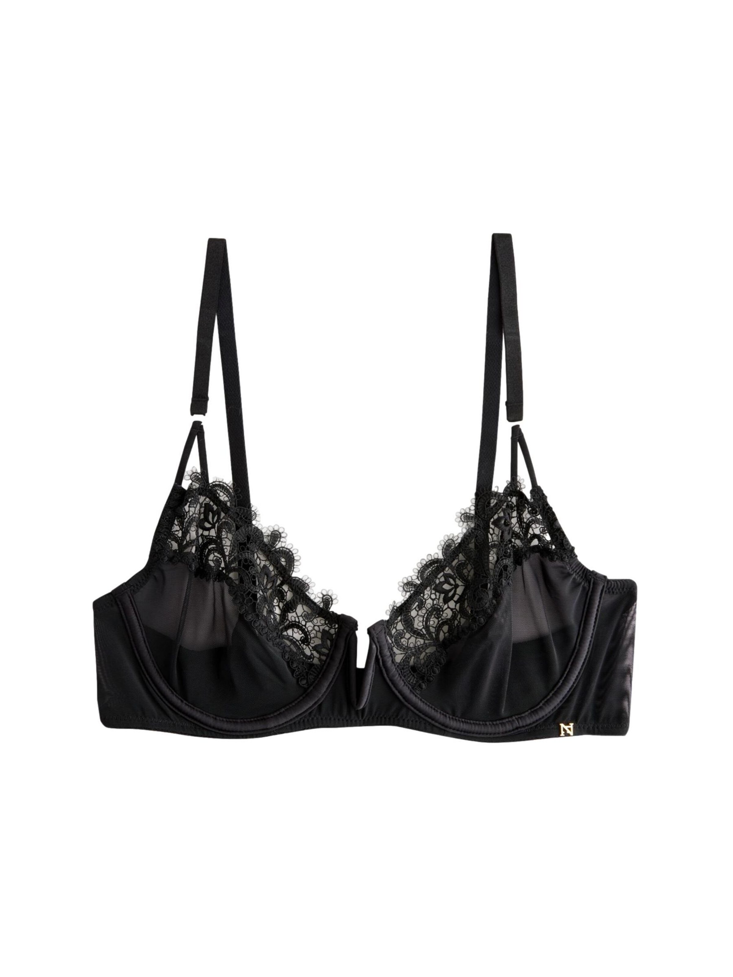 NextBalkonet Grudnjak - crna boja: prednji dio