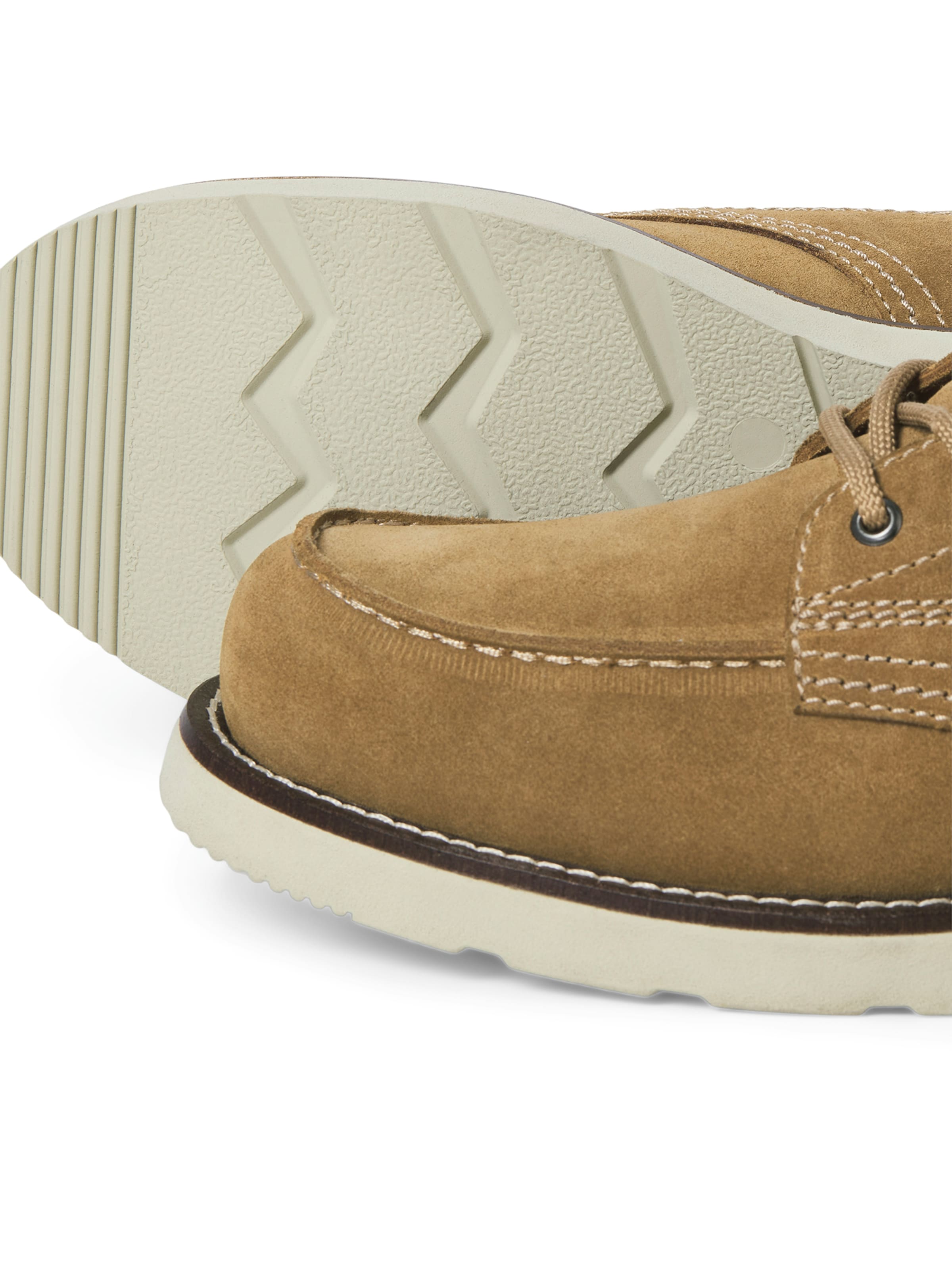 JACK & JONES Ботинки на шнуровке 'JFWToronto' в Желтый