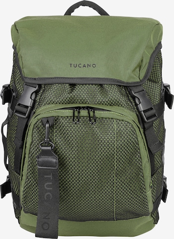 Zaino di TUCANO in verde: frontale