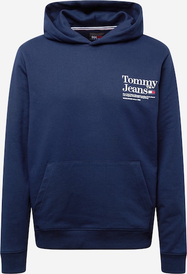 Tommy Jeans Sweatshirt i marinblå / röd / vit, Produktvy
