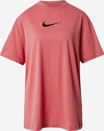 T-shirt Nike Sportswear en rose : devant